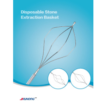 Ercp Stainless Steel Biliary Stone Extraction Basket